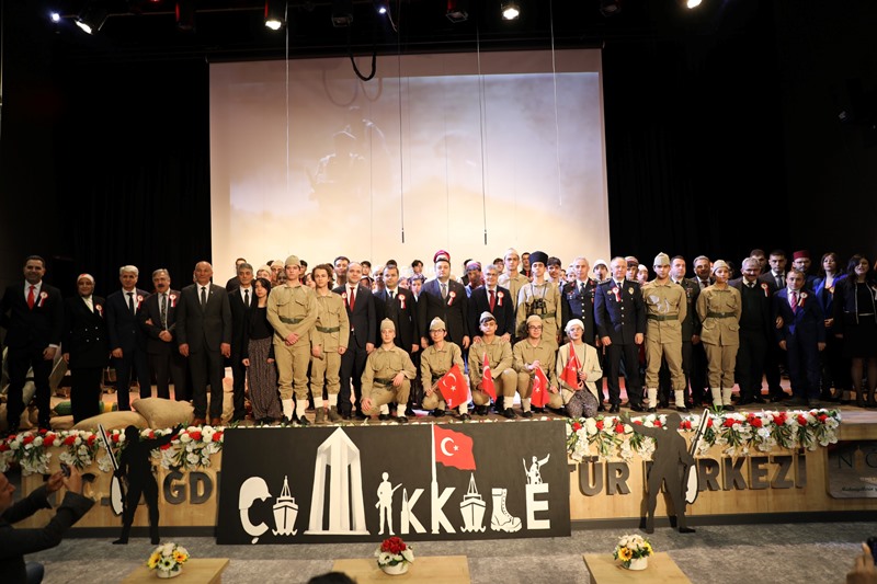 18 Mart Şehitleri Anma Günü ve Çanakkale Deniz Zaferi’nin 109. Yıl Dönümü Törenle Kutlandı.