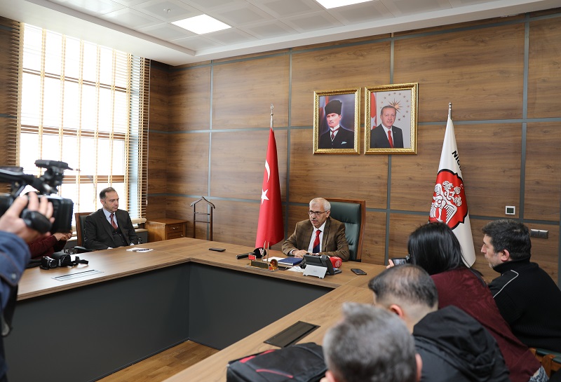 Vali Vekili Sayın Adnan Türkdamar Başkanlığında Yerel Medya İle Seçim Çalışmaları Toplantısı Yapıldı